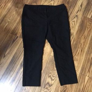 LOFT “Julie Skinny” Dress Slacks in Black